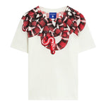 County T-Shirt tinta unita con Stampa Bianco per Bambino F5CMJBTH040 BIANCO COUNTY 
