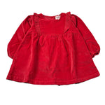 Cozmo Abito Manica Lunga tinta unita Rosso per Neonata KENIA316W5 ROSSO COZMO 