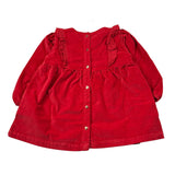 Cozmo Abito Manica Lunga tinta unita Rosso per Neonata KENIA316W5 ROSSO COZMO 
