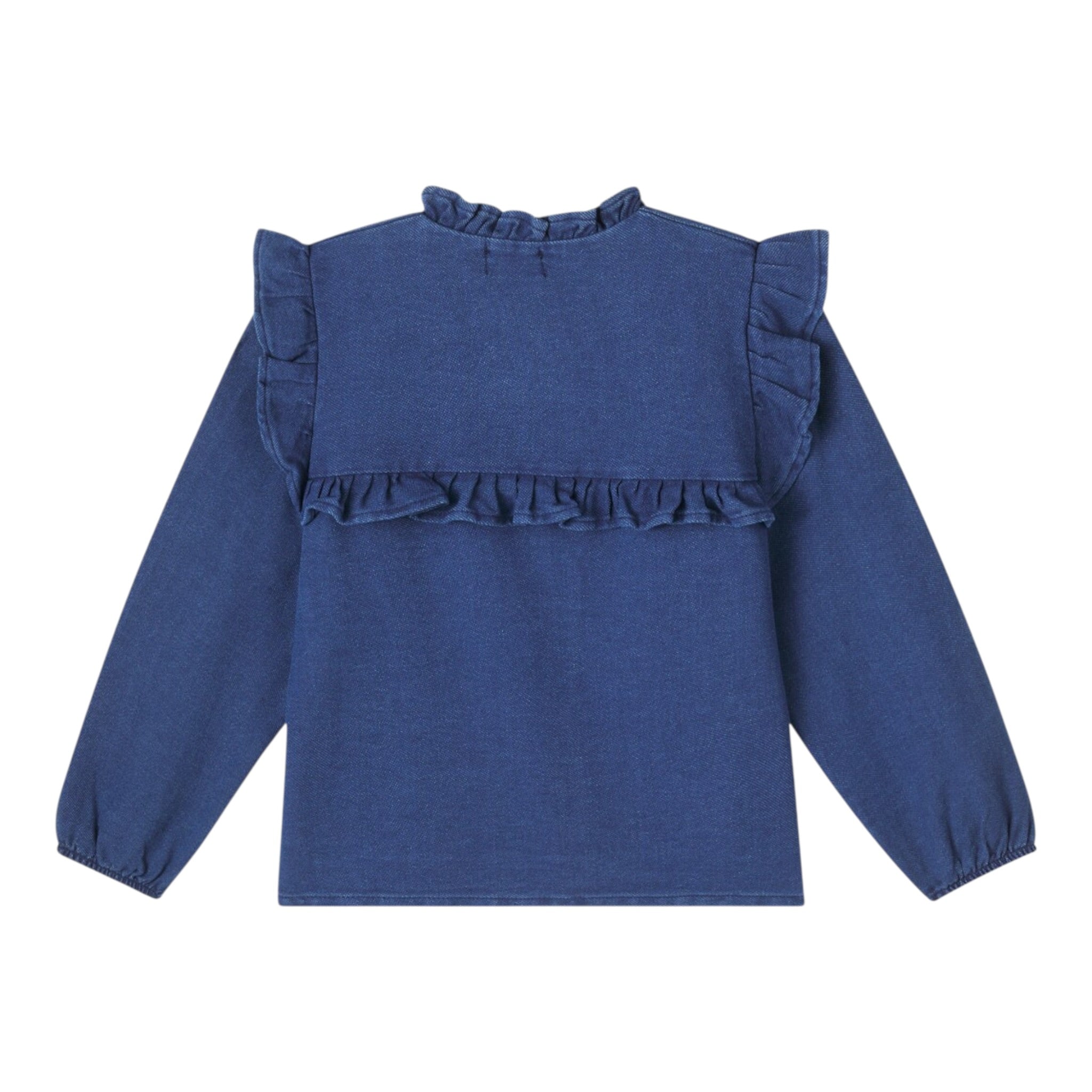 Cozmo Camicia Manica Lunga In Denim Blu per Neonata NICOLEK288W5N BLU COZMO 