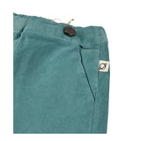 Cozmo Pantalone tinta unita Modello Zampa Verde Acqua per Bambina NIZAK250W5 VERDE ACQUA COZMO 