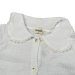 Cozmo Camicia Manica Lunga tinta unita Bianco per Bambina PRAGA254W5J BIANCO COZMO 