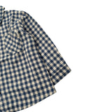 Cozmo Camicia Bicolore con Fantasia A Quadri Blu/Panna per Neonato SAMUEL233W5 BLU/PANNA COZMO 
