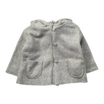 Cozmo Cardigan tinta unita con Cappuccio Sabbia per Neonato TUNIS294W5 SABBIA COZMO 