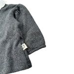 Cozmo Cardigan tinta unita con Colletto In Contrasto Grigio per Neonata VENECIA237W5 GRIGIO COZMO 