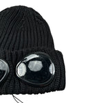 C.P. Company Cappello tinta unita con Logo Nero per Bambino 11CKAC073B NERO C.P. COMPANY 