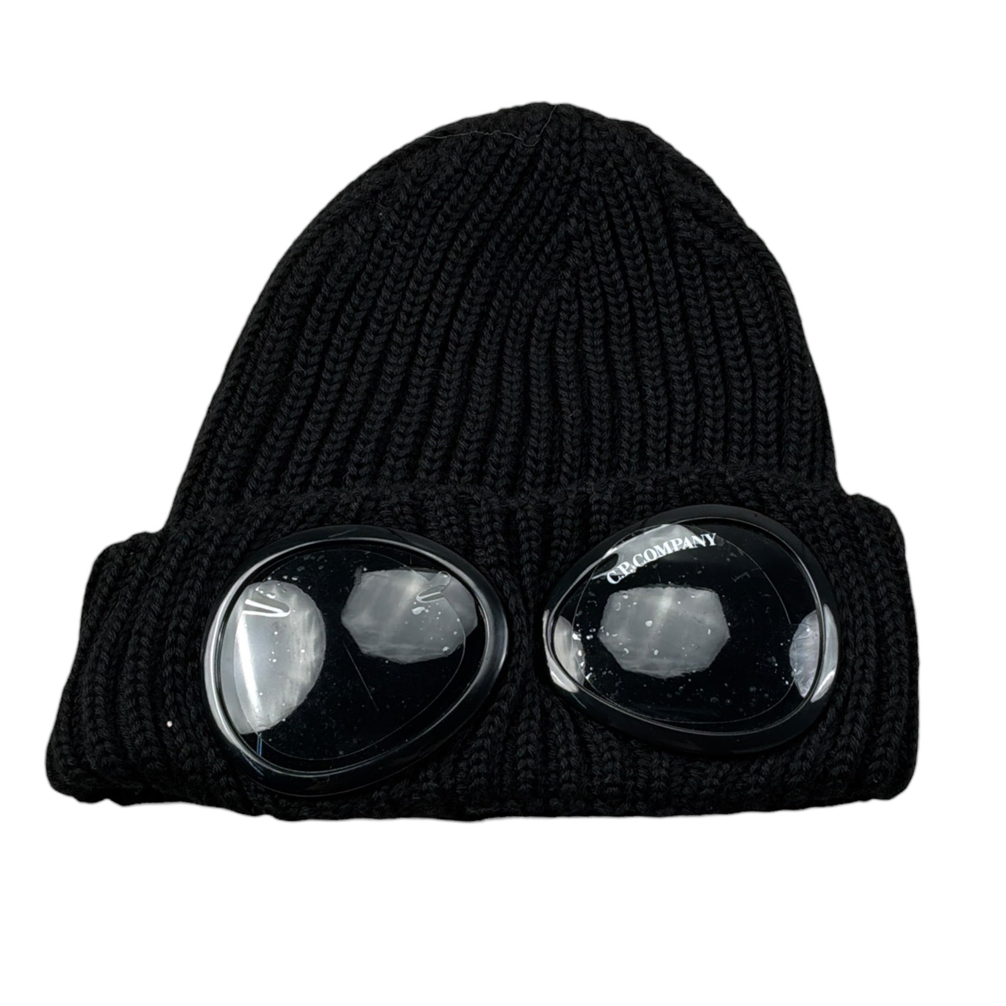 C.P. Company Cappello tinta unita con Logo Nero per Bambino 11CKAC073B NERO C.P. COMPANY 