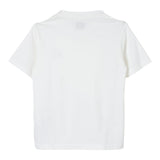 C.P. Company T-Shirt Girocollo tinta unita con Logo Bianco per Bambino C6M008 BIANCO C.P. COMPANY 