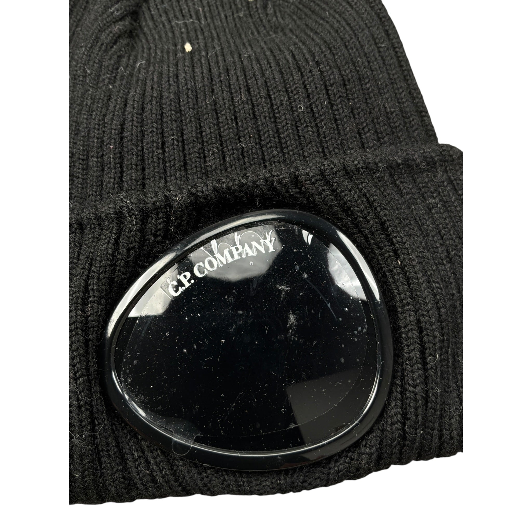 C.P. Company Cappello tinta unita Nero per Bambino CMX007 NERO C.P. COMPANY 