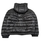 C.P. Company Giubbino tinta unita con Cappuccio Nero per Bambino CNS002L3AB1 NERO C.P. COMPANY 
