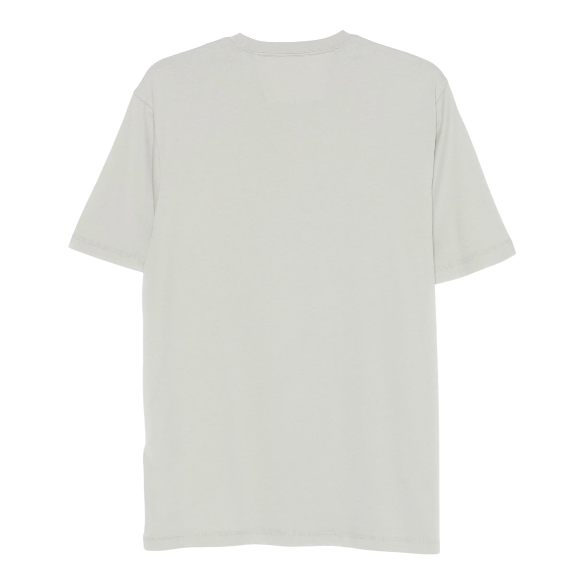C.P. Company T-Shirt Girocollo tinta unita con Stampa Bianco per Bambino CQM002 BIANCO C.P. COMPANY 