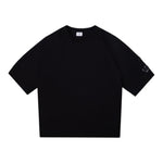 C.P. Company T-Shirt Girocollo tinta unita Nero per Bambino CUM00R NERO C.P. COMPANY 