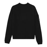 C.P. Company Maglia tinta unita Girocollo Nero per Bambino CUW00J NERO C.P. COMPANY 