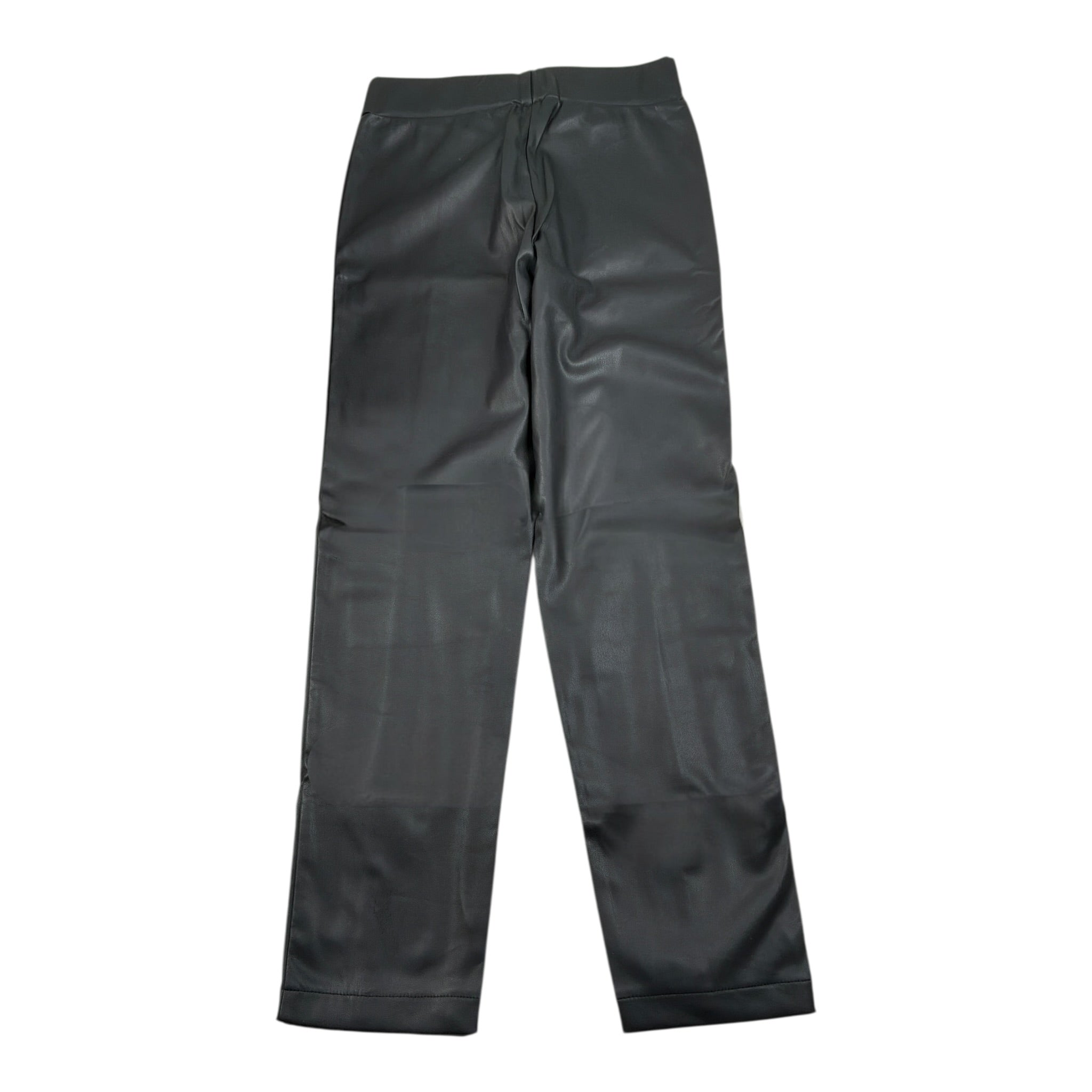 Cult Leggins tinta unita Ecopelle Nero per Bambina 23CT066 NERO CULT 