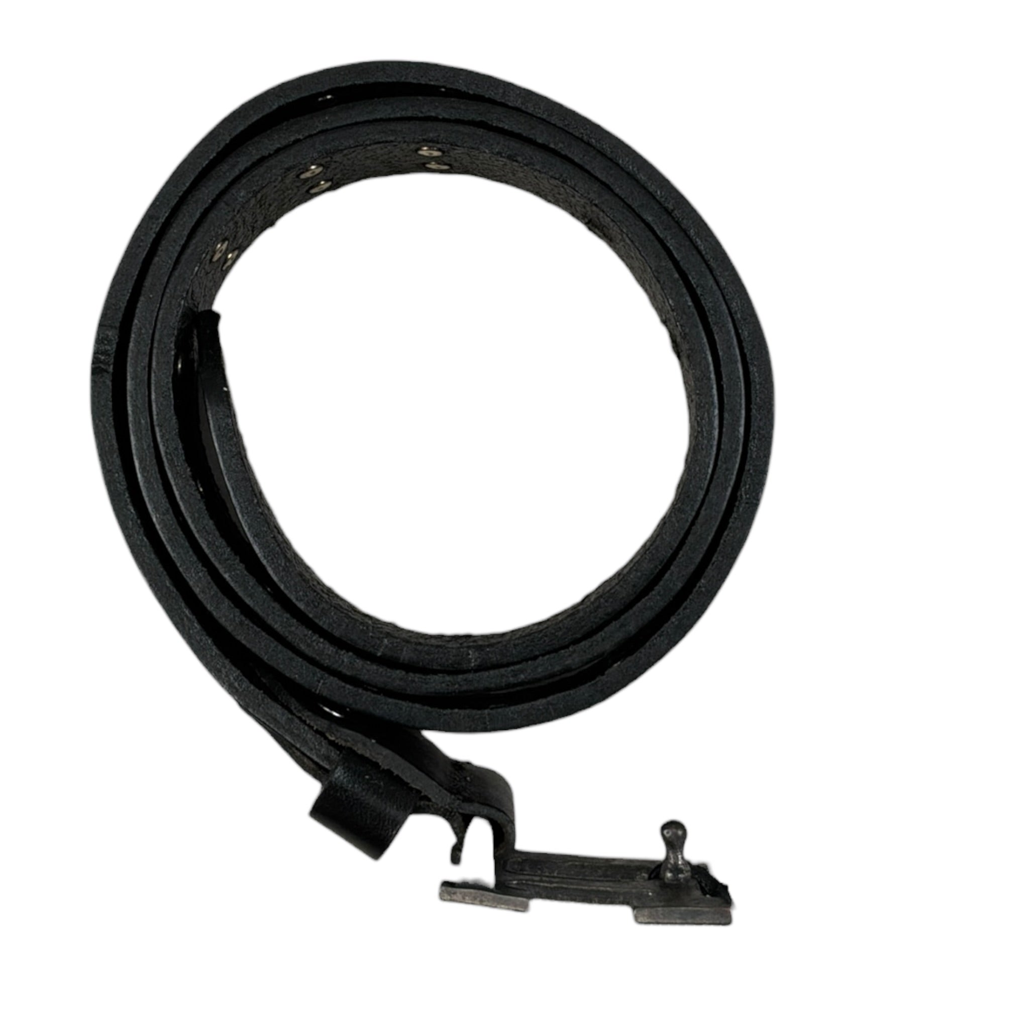 Daniele Alessandrini Cintura tinta unita con Borchie Nero per Bambino 1231BELT1189 NERO DANIELE ALESSANDRINI 