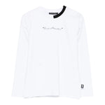 Daniele Alessandrini Shirt tinta unita con Stampa Bianco per Bambino 1231M00205 BIANCO DANIELE ALESSANDRINI 