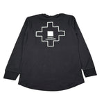Daniele Alessandrini Shirt Girocollo tinta unita con Logo Nero per Bambino 1231M1441 NERO DANIELE ALESSANDRINI 