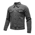Daniele Alessandrini Giubbino In Denim tinta unita Logato Nero per Bambino 1231ODZ00196 NERO DANIELE ALESSANDRINI 