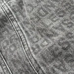 Daniele Alessandrini Giubbino In Denim tinta unita Logato Nero per Bambino 1231ODZ00196 NERO DANIELE ALESSANDRINI 