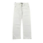 Daniele Alessandrini Pantalone tinta unita con Girovita Regolabile Bianco per Bambino 1231P00184 BIANCO DANIELE ALESSANDRINI 