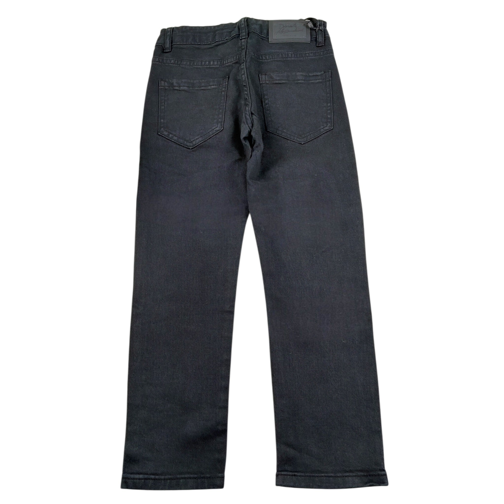 Daniele Alessandrini Pantalone tinta unita con Girovita Regolabile Nero per Bambino 1231P00184 NERO DANIELE ALESSANDRINI 