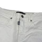 Daniele Alessandrini Pantalone tinta unita con Girovita Regolabile Bianco per Bambino 1231P00184X BIANCO DANIELE ALESSANDRINI 