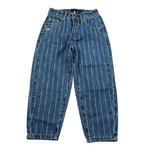 Daniele Alessandrini Jeans tinta unita con Girovita Regolabile Blu per Bambino 1231PD00189 BLU DANIELE ALESSANDRINI 