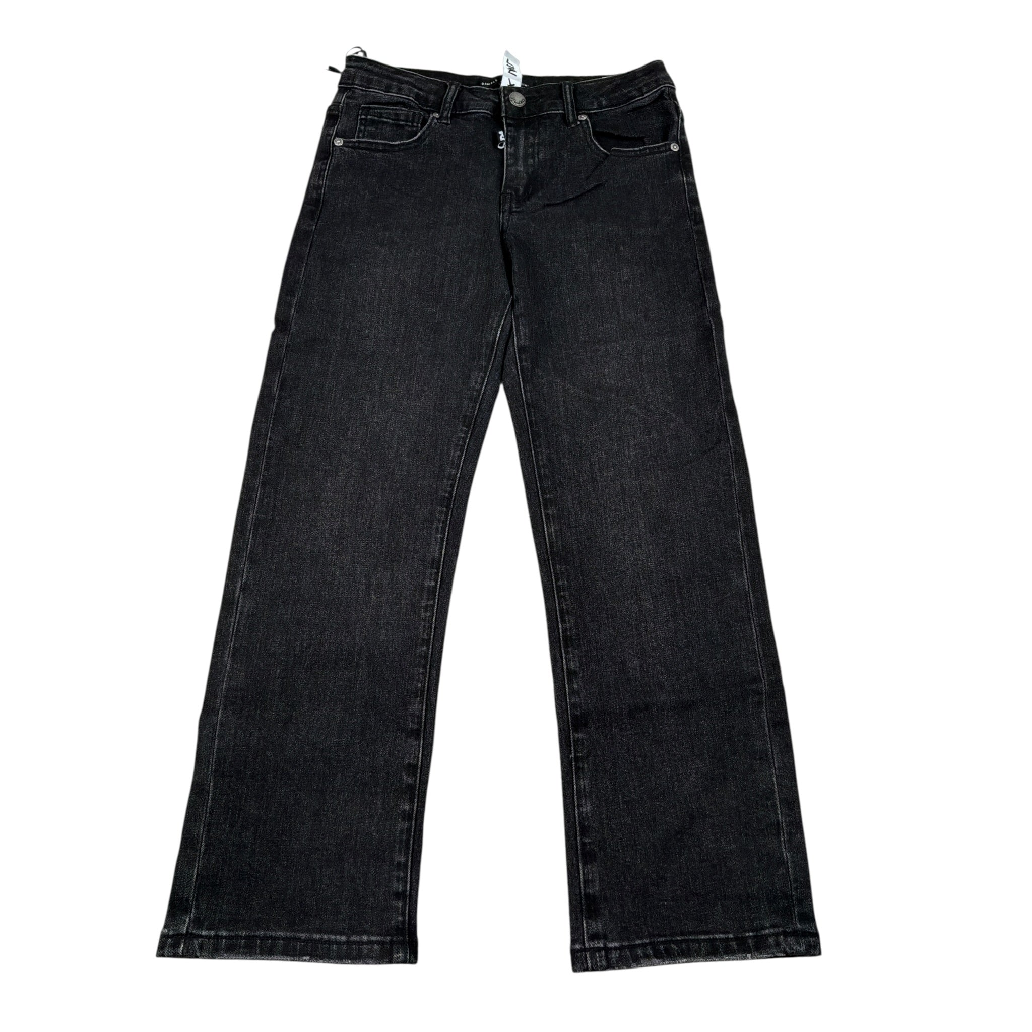 Daniele Alessandrini Jeans tinta unita con Girovita Regolabile Nero per Bambino 1231PD00217 NERO DANIELE ALESSANDRINI 