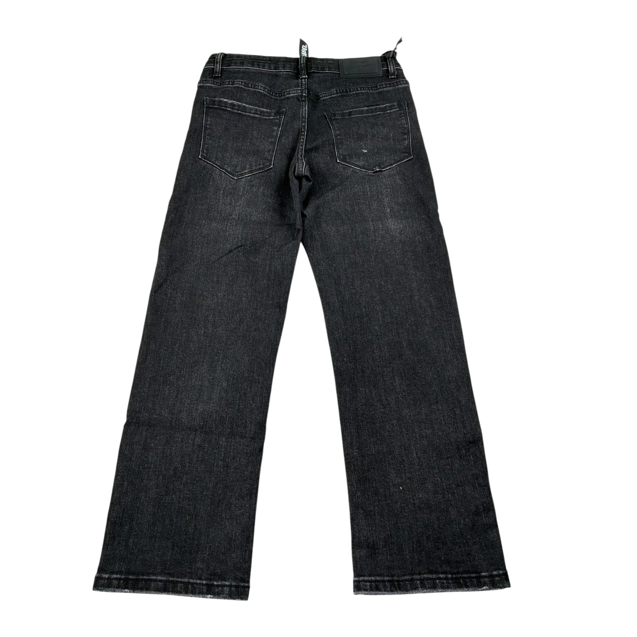 Daniele Alessandrini Jeans tinta unita con Girovita Regolabile Nero per Bambino 1231PD00217 NERO DANIELE ALESSANDRINI 
