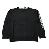 Daniele Alessandrini Maglia tinta unita con Stampa Nero per Bambino 1231W00239X NERO DANIELE ALESSANDRINI 