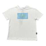 Daniele Alessandrini T-Shirt tinta unita con Stampa Bianco per Bambino 1232MZ00179X BIANCO DANIELE ALESSANDRINI 