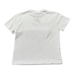 Daniele Alessandrini T-Shirt tinta unita con Stampa Bianco per Bambino 1232MZ00179X BIANCO DANIELE ALESSANDRINI 