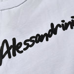 Daniele Alessandrini T-Shirt tinta unita con Stampa Bianco per Bambino 1232MZ00224 BIANCO DANIELE ALESSANDRINI 