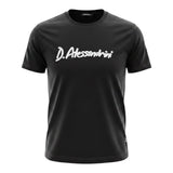 Daniele Alessandrini T-Shirt tinta unita con Stampa Nero per Bambino 1232MZ00224 NERO DANIELE ALESSANDRINI 