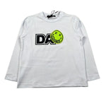 Daniele Alessandrini Shirt Girocollo tinta unita con Stampa Bianco per Bambino 1291M00115 BIANCO DANIELE ALESSANDRINI 