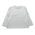 Daniele Alessandrini Shirt Girocollo tinta unita con Stampa Bianco per Neonato 1291M00115N BIANCO DANIELE ALESSANDRINI 