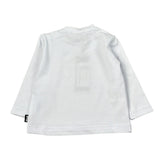 Daniele Alessandrini Shirt Girocollo tinta unita con Stampa Bianco per Bambino 1291M00131 BIANCO DANIELE ALESSANDRINI 