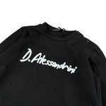 Daniele Alessandrini Shirt tinta unita Girocollo con Stampa Nero per Neonato 1291M00131N NERO DANIELE ALESSANDRINI 