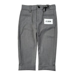 Daniele Alessandrini Pantalone tinta unita con Girovita Regolabile Grigio per Bambino 1291P00151J GRIGIO DANIELE ALESSANDRINI 