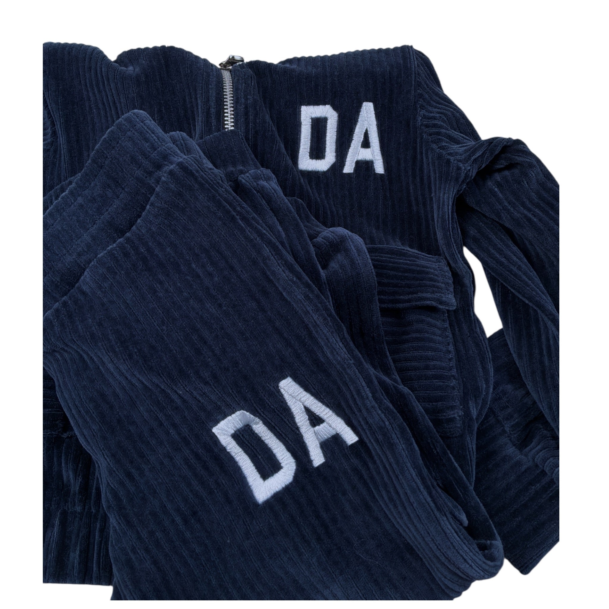 Daniele Alessandrini Completo 2Pz Felpa-Pantalone con Stampa Blu per Neonato 1291SET00133 BLU DANIELE ALESSANDRINI 