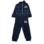 Daniele Alessandrini Completo 2Pz Felpa-Pantalone con Stampa Blu per Neonato 1291SET00133X BLU DANIELE ALESSANDRINI 