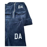 Daniele Alessandrini Completo 2Pz Felpa-Pantalone con Stampa Blu per Neonato 1291SET00133X BLU DANIELE ALESSANDRINI 