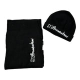 Daniele Alessandrini Set Cappello-Sciarpa tinta unita Nero per Bambino 1291SET0791 NERO DANIELE ALESSANDRINI 