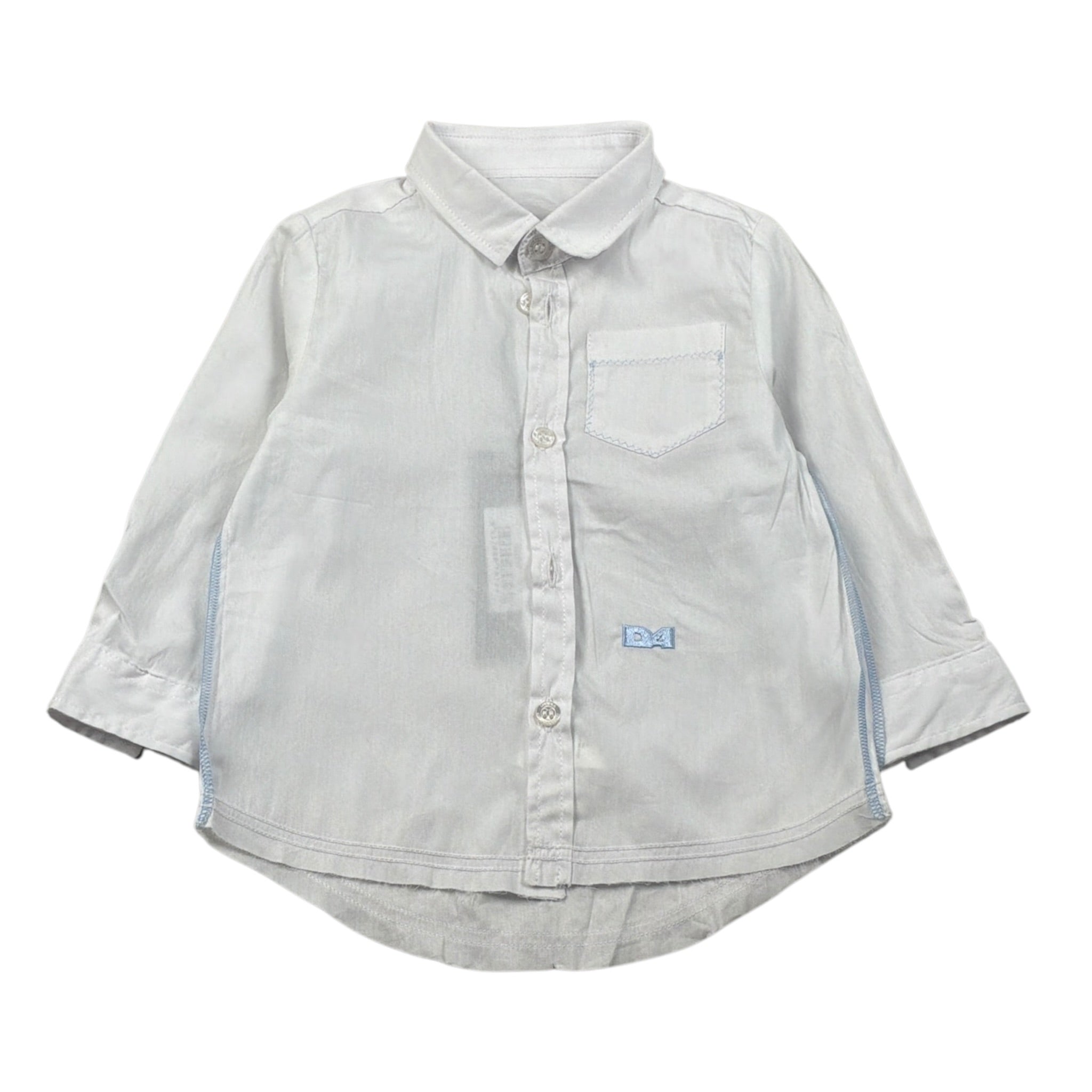 Daniele Alessandrini Camicia Manica Lunga tinta unita Bianco per Bambino 1295C00072J BIANCO DANIELE ALESSANDRINI 