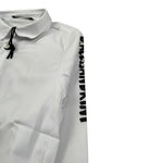 Daniele Alessandrini Camicia Manica Lunga tinta unita con Logo Bianco per Bambino 1295C00110 BIANCO DANIELE ALESSANDRINI 