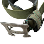 Daniele Alessandrini Cintura tinta unita con Elastico Verde per Bambino DA9BELT0327 VERDE DANIELE ALESSANDRINI 