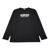 Diadora Shirt Girocollo tinta unita con Logo Nero per Bambino 102182243X NERO DIADORA 