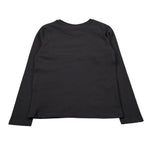 Diadora Shirt Girocollo tinta unita con Logo Nero per Bambino 102182243X NERO DIADORA 