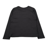 Diadora Shirt Girocollo tinta unita con Logo Nero per Bambino 102182243X NERO DIADORA 