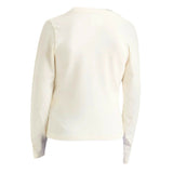 Diadora Shirt Girocollo tinta unita con Logo Panna per Bambina 102182246X PANNA DIADORA 
